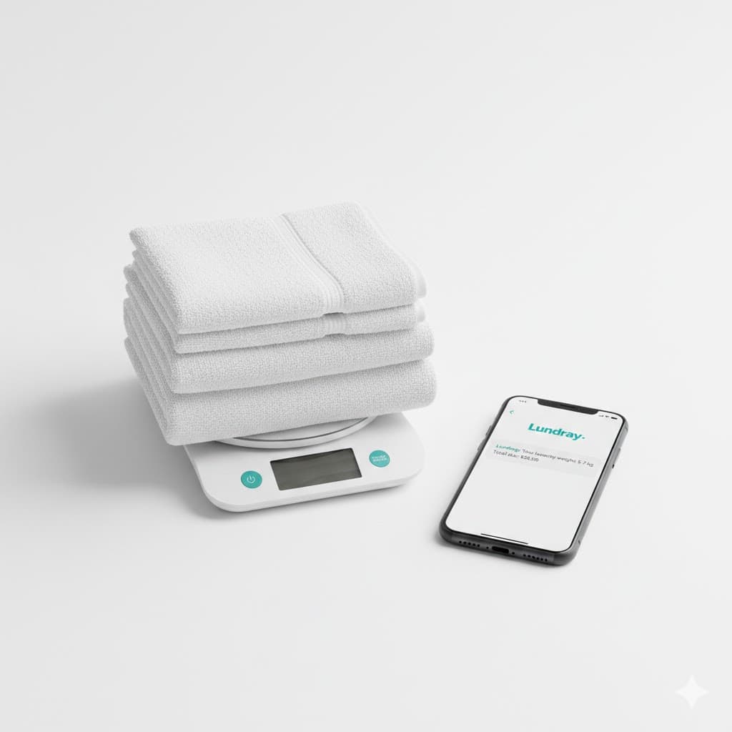 Weight transparency with Lundray app